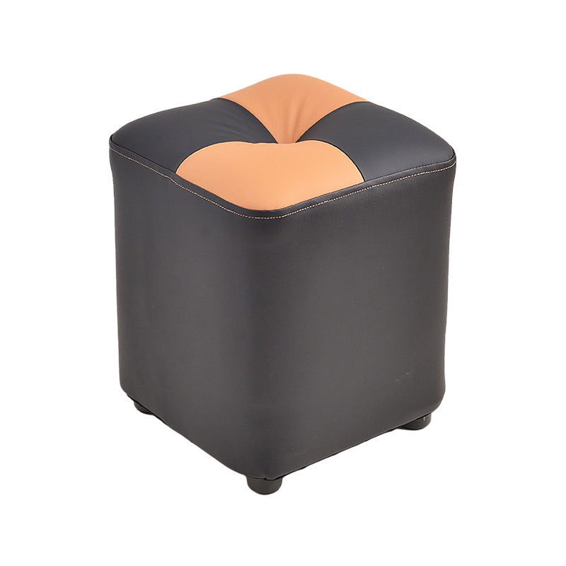 Cube jaune moderne Pièce de couleur résistante à l'eau