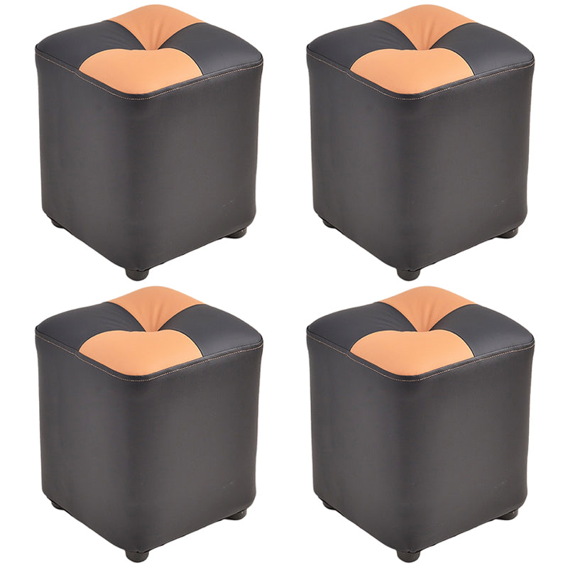 Cube jaune moderne Pièce de couleur résistante à l'eau