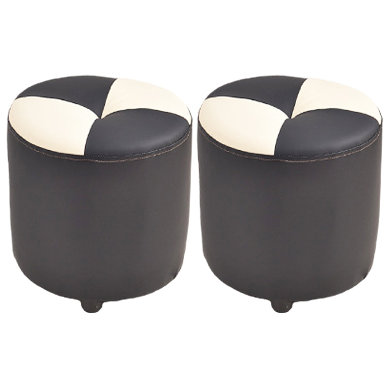 Moderne gele kubus waterbestendig kleurstuk leer binnenkubus