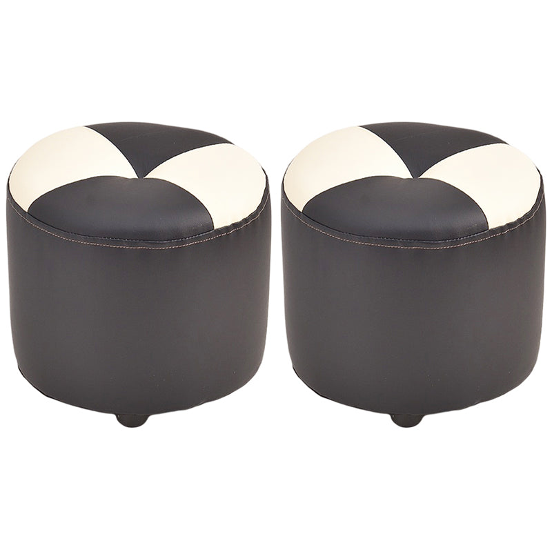 Moderne gele kubus waterbestendig kleurstuk leer binnenkubus