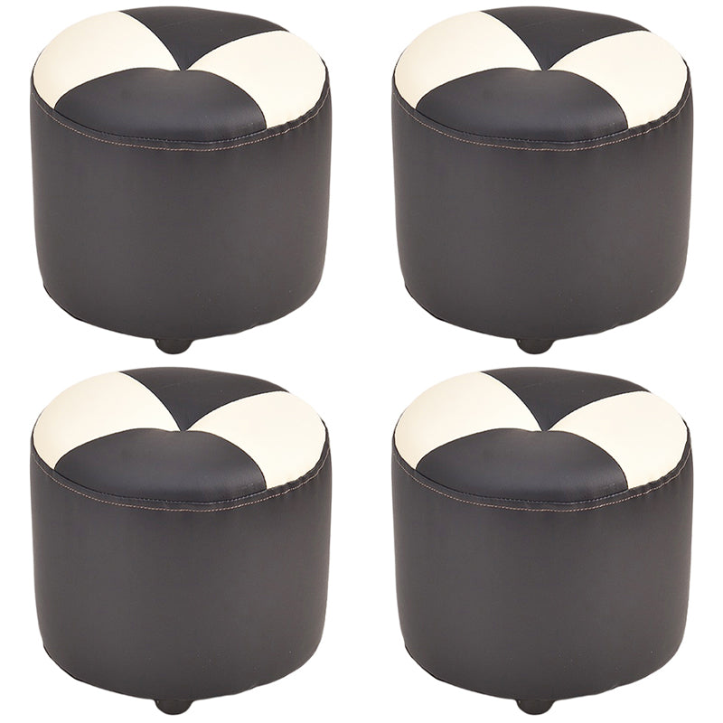 Moderne gele kubus waterbestendig kleurstuk leer binnenkubus