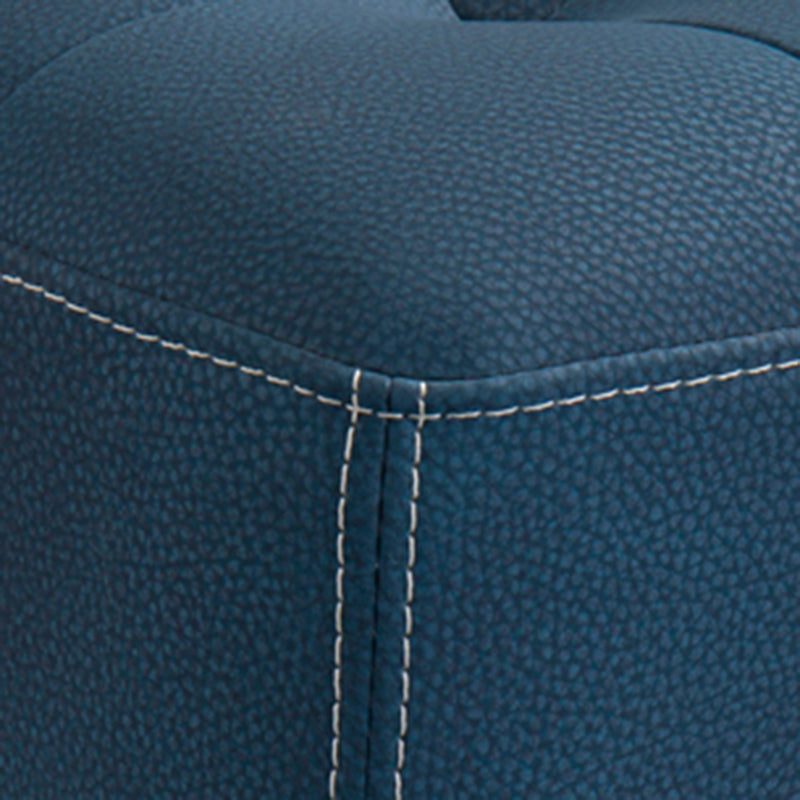 Contemporary Plain Chair Ottoman Plain Cotton Tufted Footstool Ottoman Clearhalo 'furn' 'furn_ottomans_poufs' 'Furniture' 'Living Room Furniture' 'Ottomans & Poufs' 'ottomans_poufs' 5771231