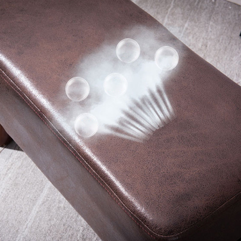 Modern Pure Color Standard Stain Resistant Leather Indoor Standard