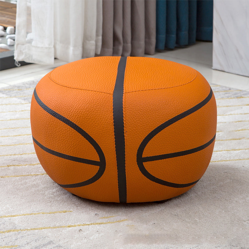 Tacler un faux cuir ottoman Pouf Pouf Pouf Modern Ottoman