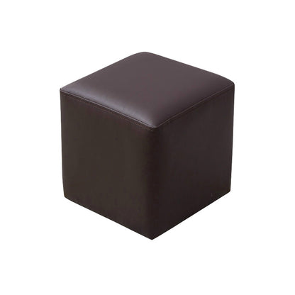 Moderne vlekbestendige Ottoman Modern Pure Color Leather Standard