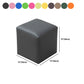Modern Stain Resistant Ottoman Modern Pure Color Leather Standard
