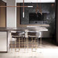 Modern Indoor Upholstered Bar Stool Low Back Footrest Counter Stool Clearhalo 'Bar Furniture' 'Bar Stools' 'bar_stools' 'furn' 'furn_bar_stools' 'Furniture' 'Kitchen & Dining Furniture' 5777358