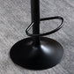 Faux Leather Swivel Bar Chair Modern Armless Upholstered Bar Stool Clearhalo 'Bar Furniture' 'Bar Stools' 'bar_stools' 'furn' 'furn_bar_stools' 'Furniture' 'Kitchen & Dining Furniture' 5777544