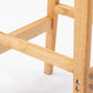 Modern Rubberwood Dessert Shop Barstool Footrest Matte Finish Stool Clearhalo 'Bar Furniture' 'Bar Stools' 'bar_stools' 'furn' 'furn_bar_stools' 'Furniture' 'Kitchen & Dining Furniture' 5777803