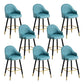 Modern Faux Leather Bar Chair Indoor Upholstered Bar Stool with Footrest