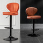 Home Swivel verstelbare hoogte Krukkruk Moderne matte afwerking Lederen barstool