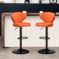Home Swivel verstelbare hoogte Krukkruk Moderne matte afwerking Lederen barstool