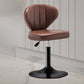 Home Swivel verstelbare hoogte Krukkruk Moderne matte afwerking Lederen barstool
