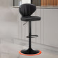 Home Swivel verstelbare hoogte Krukkruk Moderne matte afwerking Lederen barstool