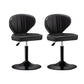 Home Swivel verstelbare hoogte Krukkruk Moderne matte afwerking Lederen barstool