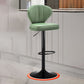 Home Swivel verstelbare hoogte Krukkruk Moderne matte afwerking Lederen barstool
