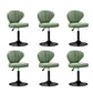 Home Swivel verstelbare hoogte Krukkruk Moderne matte afwerking Lederen barstool