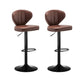 Home Swivel verstelbare hoogte Krukkruk Moderne matte afwerking Lederen barstool