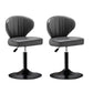 Home Swivel verstelbare hoogte Krukkruk Moderne matte afwerking Lederen barstool