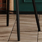 Faux Leather Armless Bar Stool Industrial Low Back Bar Chair with Metal Footrest Clearhalo 'Bar Furniture' 'Bar Stools' 'bar_stools' 'furn' 'furn_bar_stools' 'Furniture' 'Kitchen & Dining Furniture' 5778380