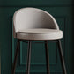 Faux Leather Armless Bar Stool Industrial Low Back Bar Chair with Metal Footrest Clearhalo 'Bar Furniture' 'Bar Stools' 'bar_stools' 'furn' 'furn_bar_stools' 'Furniture' 'Kitchen & Dining Furniture' 5778381