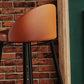Faux Leather Armless Bar Stool Industrial Low Back Bar Chair with Metal Footrest Clearhalo 'Bar Furniture' 'Bar Stools' 'bar_stools' 'furn' 'furn_bar_stools' 'Furniture' 'Kitchen & Dining Furniture' 5778385