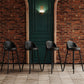 Faux Leather Armless Bar Stool Industrial Low Back Bar Chair with Metal Footrest Clearhalo 'Bar Furniture' 'Bar Stools' 'bar_stools' 'furn' 'furn_bar_stools' 'Furniture' 'Kitchen & Dining Furniture' 5778389