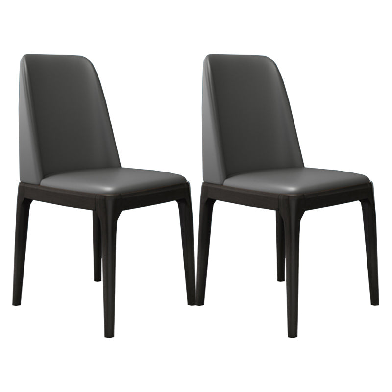 Grey Designer 1/2/5/6/7 Pieces Dining Table Set Rectangle Stone Dinette Set 2 Grey Chairs Clearhalo 'Dining Room Sets' 'Dining Tables & Seating' 'dining_room_set' 'furn' 'furn_dining_room_set' 'Furniture' 'Kitchen & Dining Furniture' 5778412