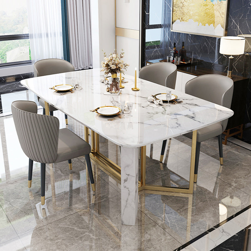 Set da tavolo di pietra glam Nordic Sinted 1/4/5/7 pezzi set da pranzo