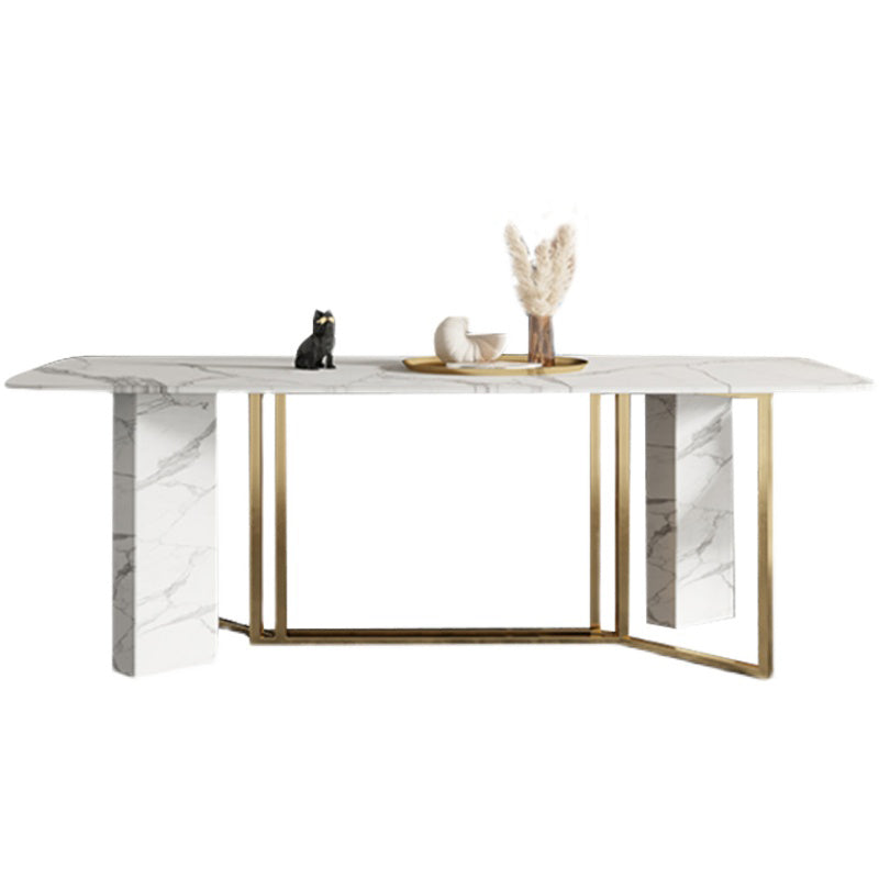 Set da tavolo di pietra glam Nordic Sinted 1/4/5/7 pezzi set da pranzo