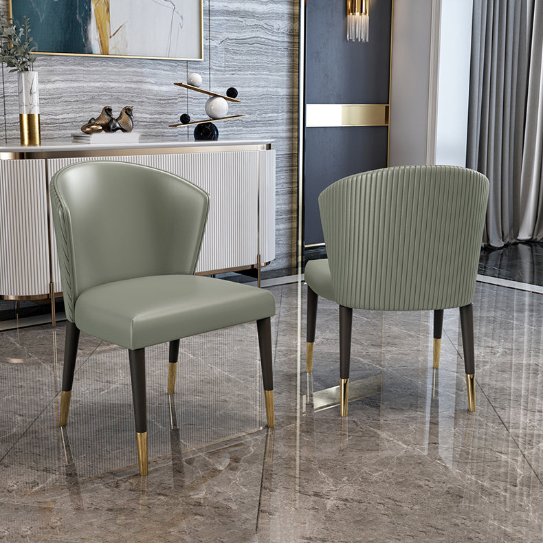 Juego de mesa de piedra sinterizada rectangular de estilo moderno 1/4/5/7 Piezas Set de comedor