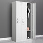 Contemporary Style Wardrobe Metal Home Wardrobe Closet with Locks