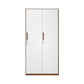 Contemporary Style Wardrobe Metal Home Wardrobe Closet with Locks