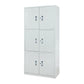 Modern Style Metal Wardrobe White Colour Freestanding Wardrobe Closet