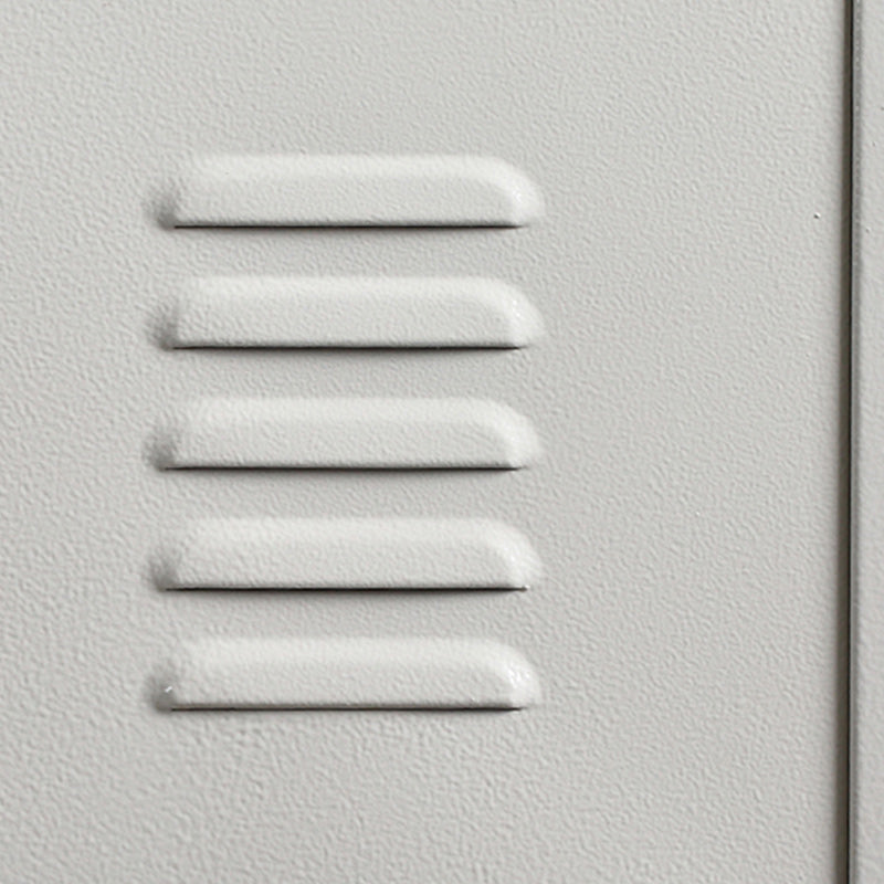 Eigentijdse garderobe metalen witte kleur garderobe kast voor slaapkamer