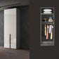Contemporary Style Wood Wardrobe White Colour Soft Close Door Wardrobe Closet for Home