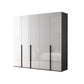 Contemporary Style Wood Wardrobe White Colour Soft Close Door Wardrobe Closet for Home