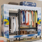 Contemporary Style Wardrobe 1 Door Steel Wardrobe Closet for Home
