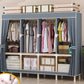 Hedendaagse stijl Solid Wood Garderobe 1-Drawer Garderobe Closet voor thuis