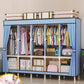 Hedendaagse stijl Solid Wood Garderobe 1-Drawer Garderobe Closet voor thuis