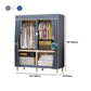 Hedendaagse stijl Solid Wood Garderobe 1-Drawer Garderobe Closet voor thuis