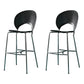 Metal Footrest Bristol Counter Stool Industrial Armless Bar Stool