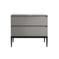 Drawer Storage Bed Night Table Contemporary Solid Wood Nightstand 2 Drawer