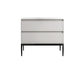 Drawer Storage Bed Night Table Contemporary Solid Wood Nightstand 2 Drawer