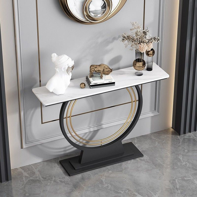 Console console contemporanea da 11,8 "con console a faccia in ardesia