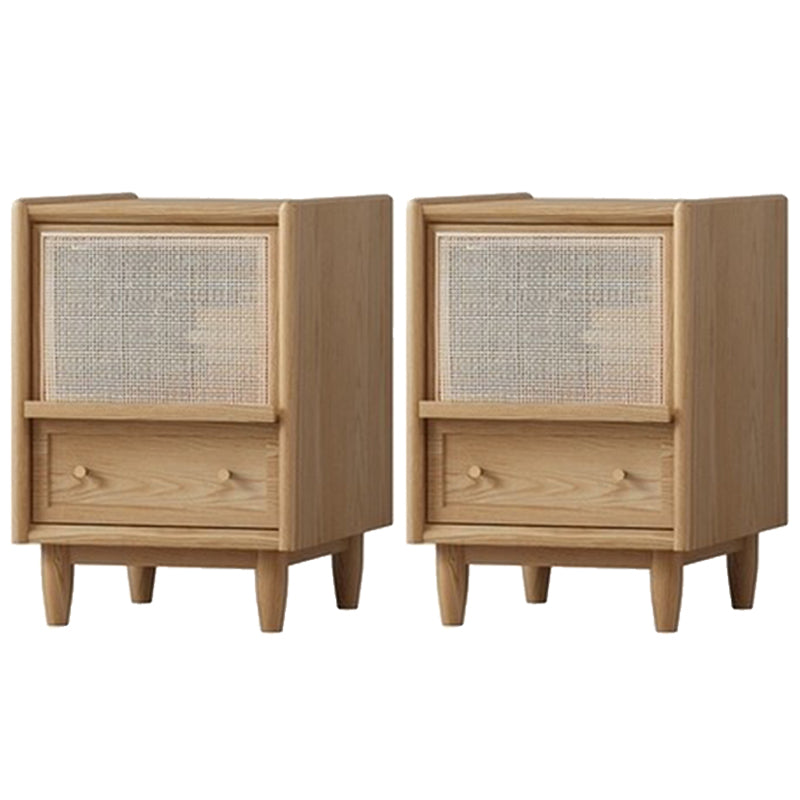 Tiroir rangement lit de nuit lit de nuit moderne table de nuit en bois pour chambre à coucher