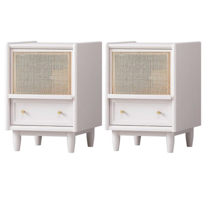 Tiroir rangement lit de nuit lit de nuit moderne table de nuit en bois pour chambre à coucher