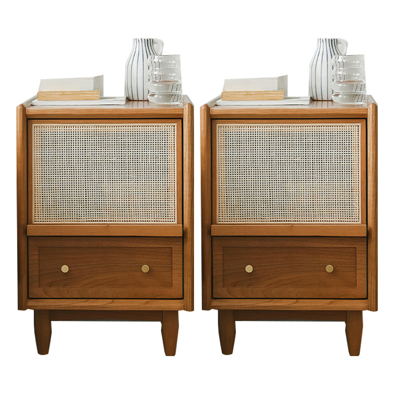 Tiroir rangement lit de nuit lit de nuit moderne table de nuit en bois pour chambre à coucher