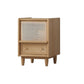 Tiroir rangement lit de nuit lit de nuit moderne table de nuit en bois pour chambre à coucher