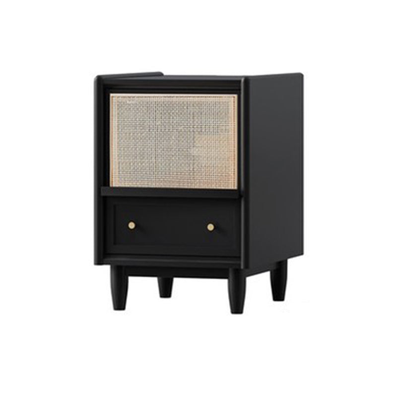 Tiroir rangement lit de nuit lit de nuit moderne table de nuit en bois pour chambre à coucher